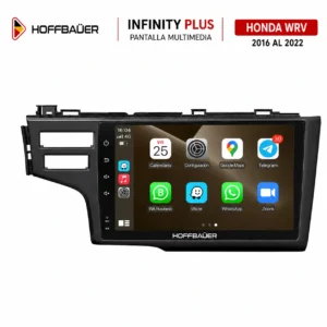 Honda WRV 2016 al 2022 Pantalla Hoffbaüer Infinity Plus CarPlay & Android Auto