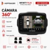 Jeep Renegade 2016 al 2023 Pantalla Hoffbaüer Infinity Plus CarPlay & Android Auto - Imagen 2