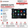 Toyota Land Cruiser Prado 120 2002 al 2009 Pantalla Hoffbaüer Infinity Plus CarPlay & Android Auto - Imagen 2
