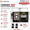 Toyota Land Cruiser Prado 2014 al 2018 Pantalla Hoffbaüer Infinity Plus CarPlay & Android Auto