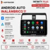 Toyota Land Cruiser Prado 2019 al 2024 Pantalla Hoffbaüer Infinity Plus CarPlay & Android Auto - Imagen 3