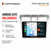 Android Auto inalámbrico en pantalla Hoffmann para Toyota Yaris 2007 al 2012