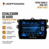 Ecualizador de audio Hoffmann Infinity Gold para Toyota Corolla 2006–2013