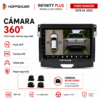 Ford Ranger 2015 al 2023 Pantalla Hoffbaüer Infinity Plus CarPlay & Android Auto - Imagen 2