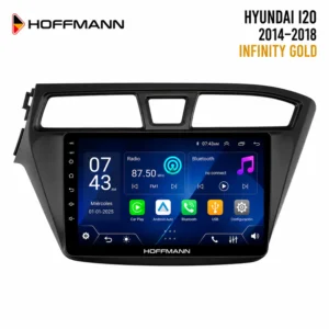 Hyundai i20 2014 al 2018 Pantalla Hoffmann Infinity Gold Carplay Android Auto