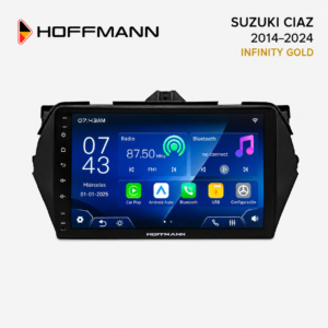 Pantalla Hoffmann Infinity Gold para Suzuki Ciaz 2014–2024 con Apple CarPlay y Android Auto inalámbricos