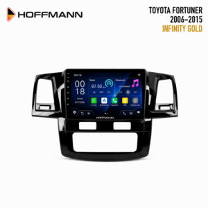 Pantalla Hoffmann Infinity Gold para Toyota Fortuner 2006–2015 con CarPlay y Android Auto inalámbricos