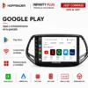 Jeep Compass 2016 al 2022 Pantalla Hoffbaüer Infinity Plus CarPlay & Android Auto - Imagen 5