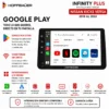 Nissan Kicks Versa 2018 al 2024 Pantalla Hoffbaüer Infinity Plus CarPlay & Android Auto - Imagen 4