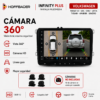 Volkswagen Passat CC Gol Golf Jetta Tiguan Amarok Saveiro Pantalla Hoffbaüer Infinity Plus CarPlay & Android Auto - Imagen 2