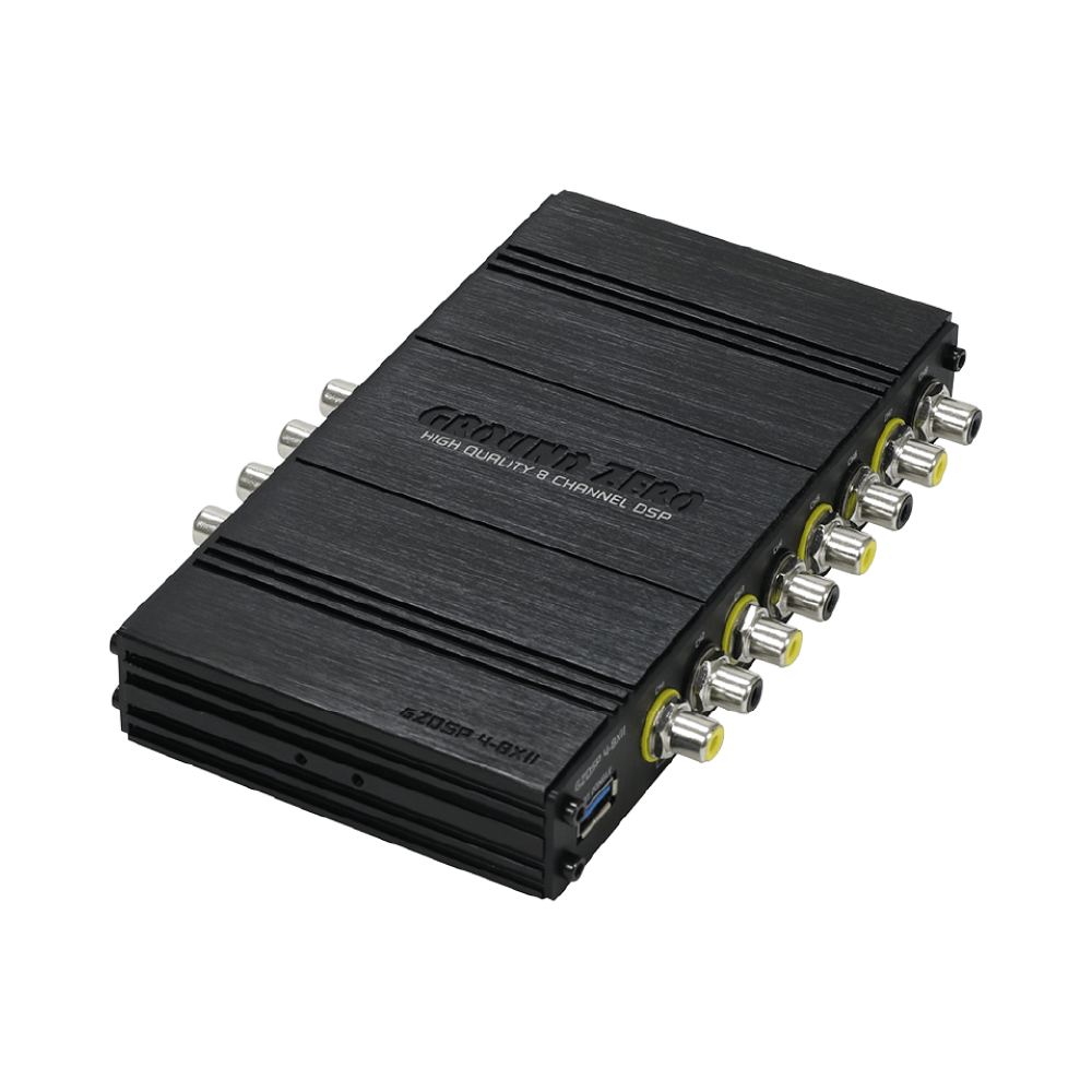Procesador de sonido (DSP) Ground Zero GZDSP 4-8XII