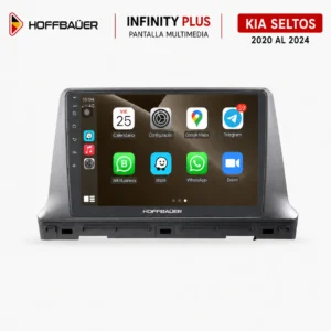 Kia Seltos 2020 al 2024 Pantalla Hoffbaüer Infinity Plus CarPlay & Android Auto