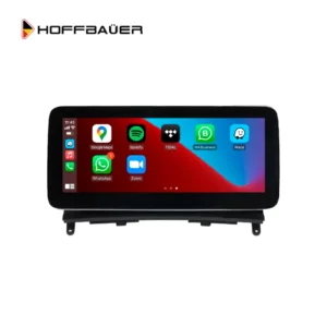 Mercedes Benz Clase C 2007 a 2010 W204 NTG 4 Pantalla multimedia HoffBaüer OEM Plus Apple CarPlay Android Auto Hoffmann & Baüer