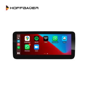 Mercedes Benz Clase A C CLA GLA GLC 2013 a 2020 NTG 4.5 5 Pantalla multimedia HoffBaüer OEM Plus Apple CarPlay Android Auto Hoffmann & Baüer
