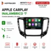 Mitsubishi L200 2016 al 2024 (Climatizador) Pantalla Hoffbaüer Infinity Plus CarPlay & Android Auto - Imagen 3