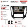 Mitsubishi L200 2016 al 2024 (Climatizador) Pantalla Hoffbaüer Infinity Plus CarPlay & Android Auto - Imagen 2