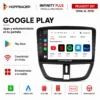 Peugeot 207 2006 al 2015 Pantalla Hoffbaüer Infinity Plus CarPlay & Android Auto - Imagen 5