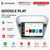 Peugeot 301 | Citroen | Elysee 2013 al 2018 Pantalla Hoffbaüer Infinity Plus CarPlay & Android Auto - Imagen 5