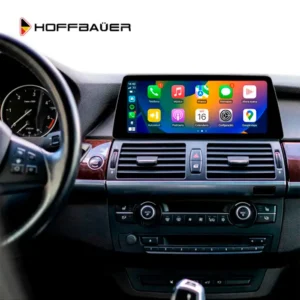 BMW X5 E70 X6 E71 2007 al 2010 CIC Pantalla HoffBaüer OEM Plus con Apple CarPlay y Android Auto Hoffmann & Baüer