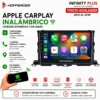 Toyota Highlander 2013 al 2018 Pantalla Hoffbaüer Infinity Plus CarPlay & Android Auto - Imagen 2