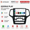 Jeep Grand Cherokee Laredo Limited 2014 al 2021 Pantalla Hoffbaüer Infinity Plus CarPlay & Android Auto - Imagen 5