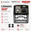 Dodge Durango 2014 al 2020 Pantalla Hoffbaüer Infinity Plus CarPlay & Android Auto - Imagen 2