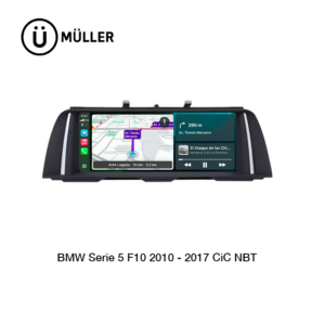 Lleva tu BMW Serie 5 F10 F11 2010- 2017 al siguiente nivel con Müller equipada con tecnolgía apple CarPlay & Android Auto Serie 5 F10/F11: 520i, 528i, 535i, 540i, 550i, 518d, 520d, 525d, 530d, M5, 520i