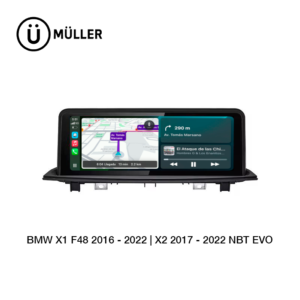 BMW X1 F48 2016 - 2022 | X2 F39 2017 - 2022 NBT EVO Pantalla Müller CarPlay Android Auto
