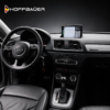 Pantalla HoffBäuer para Audi Q3 2012-2018 con Android Auto inalámbrico instalada en el vehículo.
