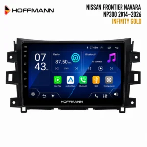 Nissan Frontier Navara NP300 2014 al 2026 Pantalla Hoffmann Infinity Gold CarPlay & Android Auto
