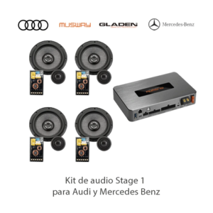 Kit de Sonido Premium para Audi y Mercedes-Benz Stage 1