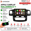 Toyota Fortuner SR SRV 2006 al 2015 Pantalla Hoffbaüer Infinity Plus CarPlay & Android Auto - Imagen 2