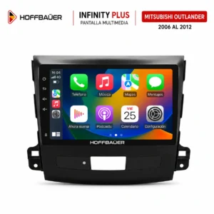 Mitsubishi Outlander 2006 al 2012 Pantalla Hoffbaüer Infinity Plus CarPlay & Android Auto