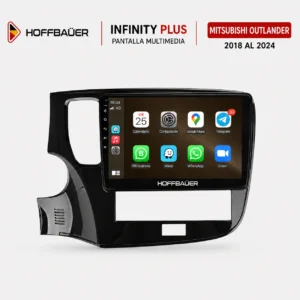 Mitsubishi Outlander 2018 al 2024 Pantalla Hoffbaüer Infinity Plus CarPlay & Android Auto