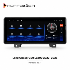 Toyota Land Cruiser 300 Lc300 2021 - 2026 Pantalla HoffBaüer OEM Plus CarPlay Android Auto