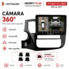 Mitsubishi Outlander 2013 al 2017 Pantalla Hoffbaüer Infinity Plus CarPlay & Android Auto - Imagen 2