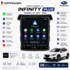 Pantalla HoffBäuer OEM Plus con Apple CarPlay inalámbrico para Subaru XV 2017-2022.