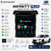 Pantalla HoffBäuer OEM Plus con Google Play Store para Subaru XV 2017-2022.