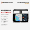 Apple CarPlay inalámbrico en Toyota Land Cruiser Prado 2019 a 2024