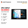 Apple CarPlay inalámbrico en pantalla Hoffmann para Toyota RAV4 2018 al 2026