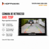 Pantalla Hoffmann para Toyota RAV4 compatible con cámara original y AHD 720p