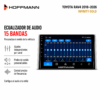 Ecualizador de 15 bandas en pantalla Hoffmann para Toyota RAV4 2018 al 2026