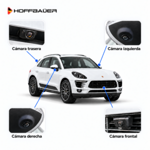 Kit de Cámaras 360° para Porsche Macan 2014–2017 HoffBäuer